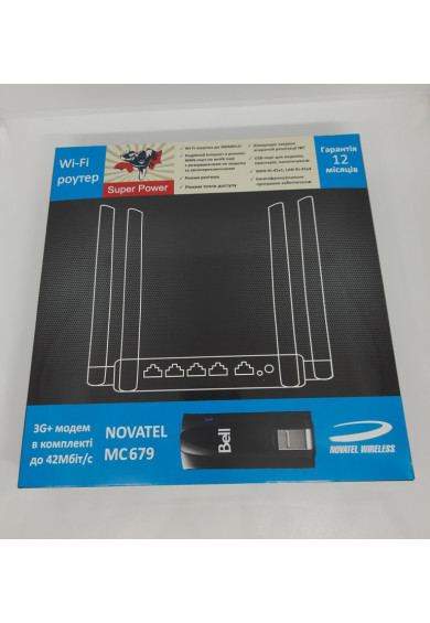 Купить Комплект Super Power 3G 4G WiFi Роутер и 3G+ модем Novatel MC679