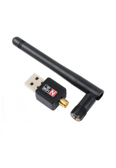 Купить WiFi USB адаптер с антенной 802.11N 300 Мбит/с