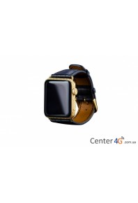 Apple Watch 3 24kt Skull Gold Watch